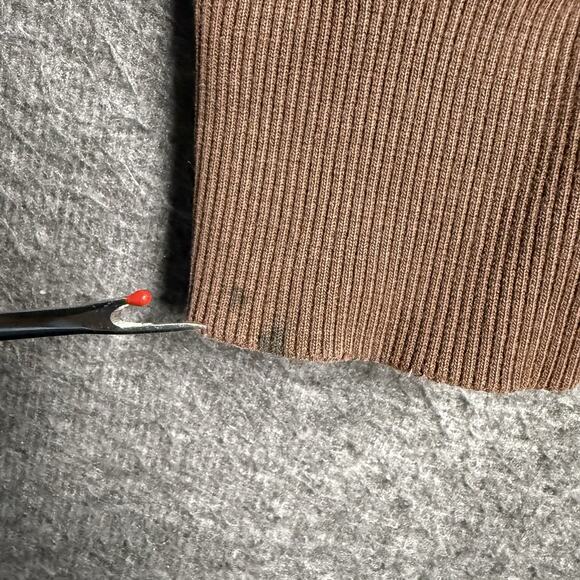 Vintage Nike Air Max 360 Full Zip Track Jacket Mens XL Brown/Crimson Red - Picture 10 of 11